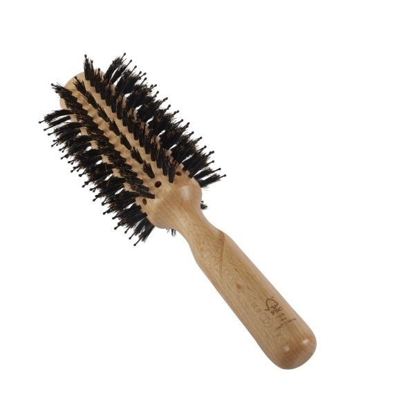 Kent Brushes LPF5 - Pure Flow Large Vented 35mm Bristle Nylon Mix Round Hair Brush